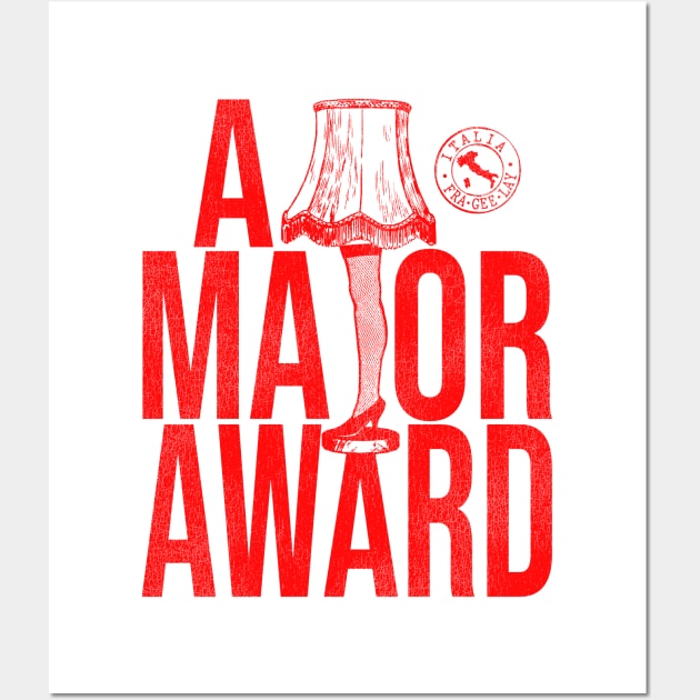 A Major Award The Glorious Leg Lamp Wall Art by darklordpug